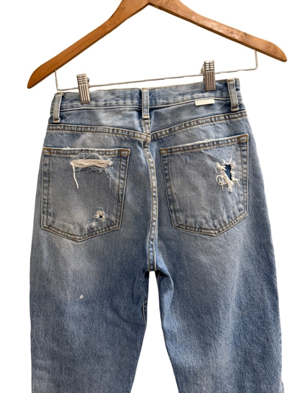Boyish Billy Easy Rider Distressed Straight Leg Jeans Size 25 - Picture 5 of 13